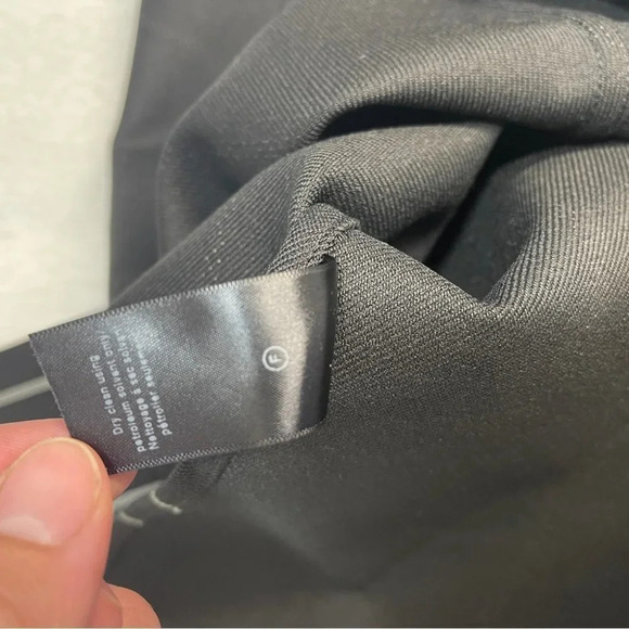 Rag & Bone Windowpane MIDI Skirt 6 Black Front Zipper Sabina - Picture 12 of 13